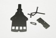 GLF-1 CARBON MAIN CHASSIS,UPPER DESK &CROSS BRACE _GLF-S-032